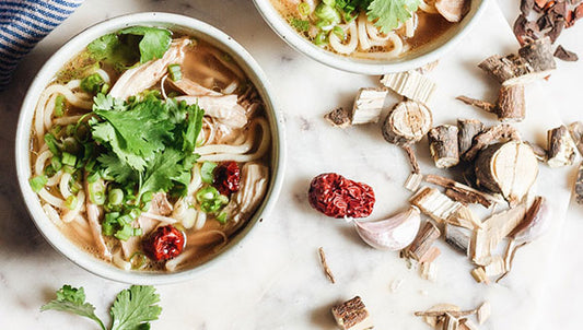 Asian-Inspired Chicken Soup