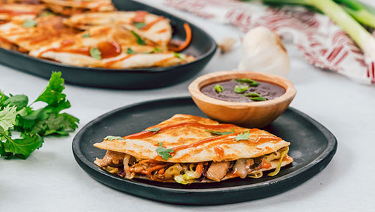 Moo Shu Pork Quesadilla