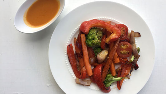 Veggie Stir Fry Coconut Ginger Sauce