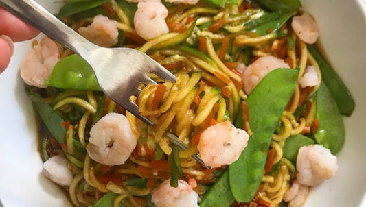 Zoodle Shrimp Lo Mein