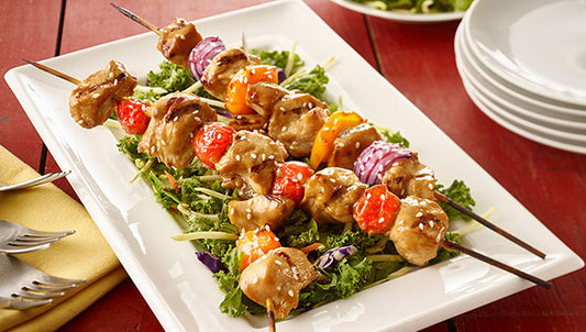 Chicken Stir Fry Skewers