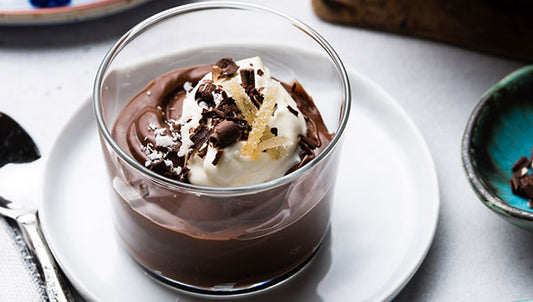 Ginger Chocolate Coconut Pudding