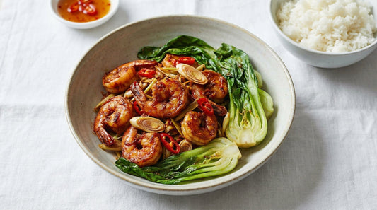 Spicy Vietnamese Lemongrass Shrimp