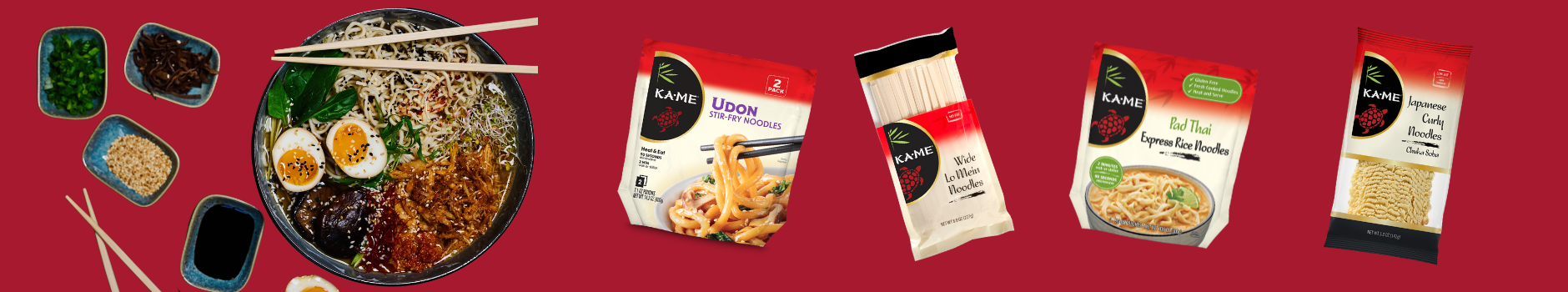 KA-ME Noodles collection