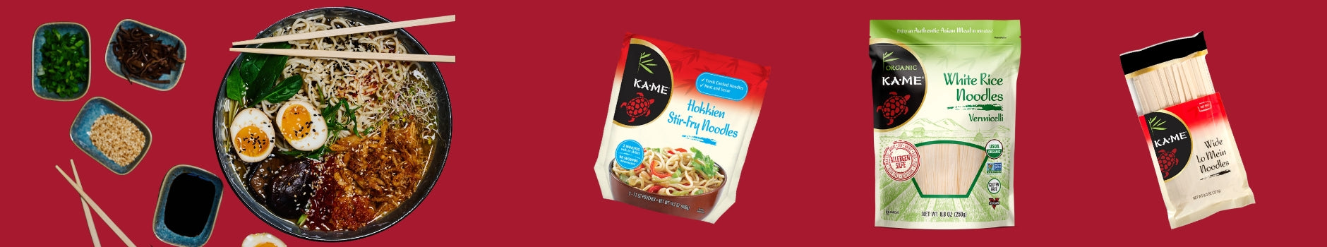KA-ME Noodles collection