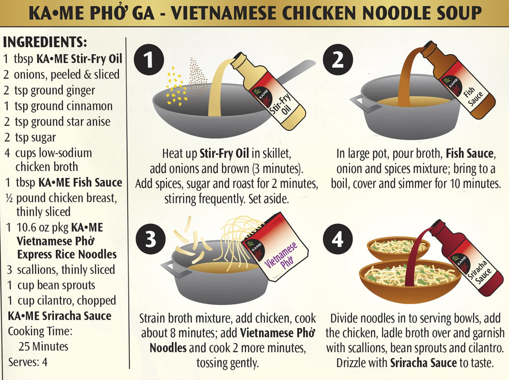 Vietnamese Pho Express Rice Noodles – Ka-Me Store