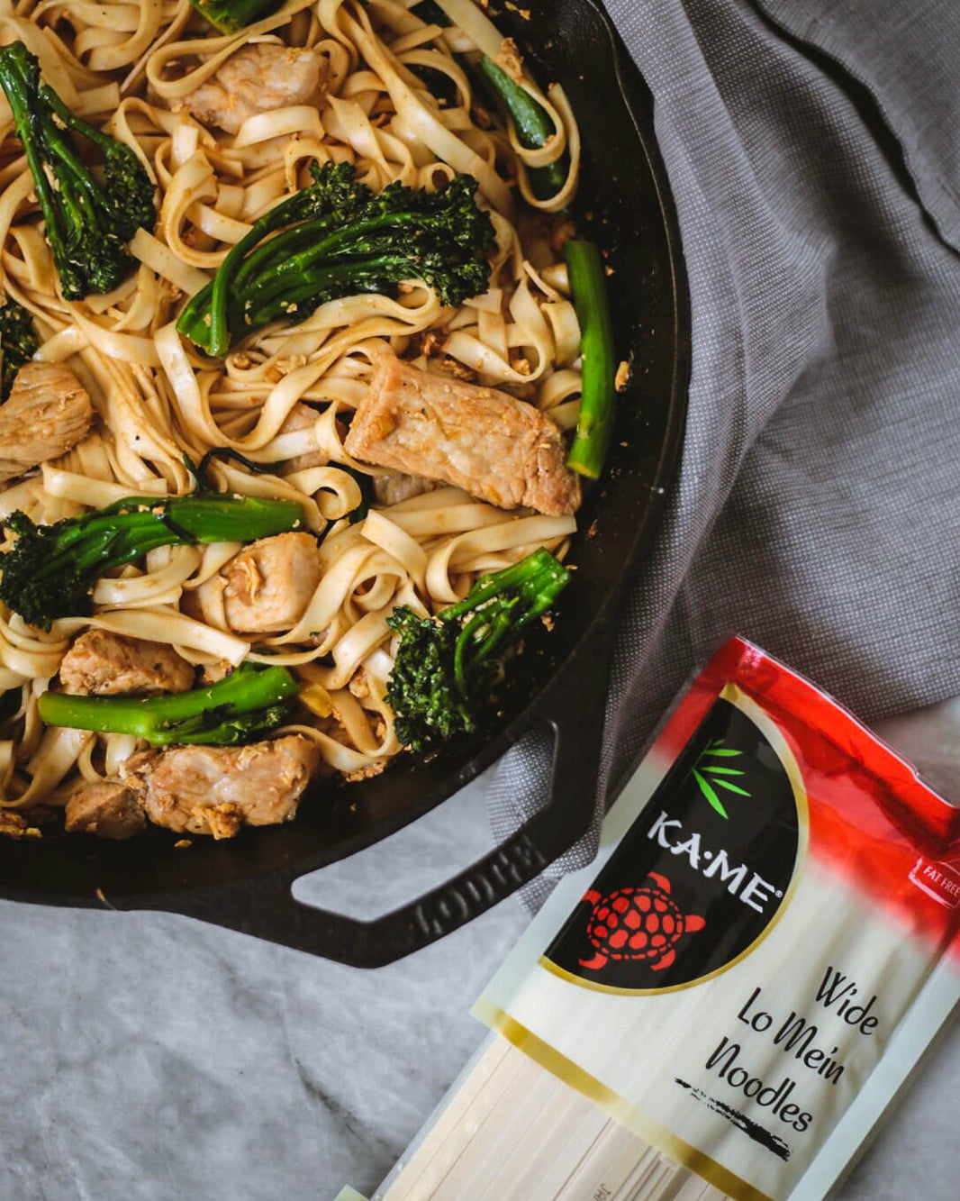 Wide Lo Mein Noodles – Ka-Me Store